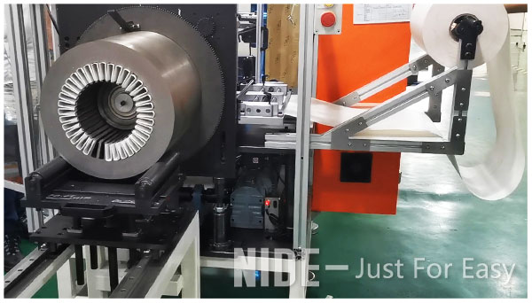 Automatisches Unterwassermotorständerpapier, das Maschine für großen Elektromotor manufacturing-1 einfügt