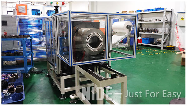 Automatisches Unterwassermotorständerpapier, das Maschine für großen Elektromotor manufacturing-2 einfügt