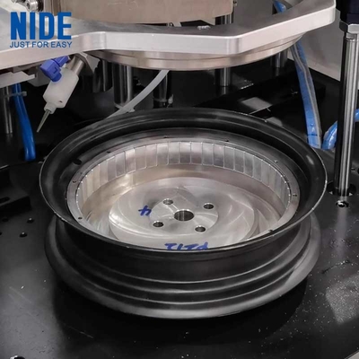 Elektrische Fahrräder Radnahtmotor Stator und Rotor automatische Montagelinie