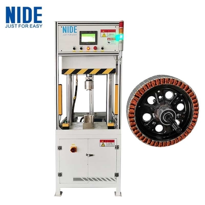 Automatische Radnabe Motor Stator Wellenpressmaschine