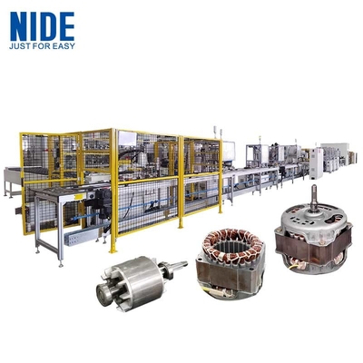 Automatische Waschmaschine Induktionsmotor Stator und Rotor Montageleitung
