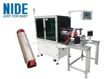 Horizontale automatische Ständer-Spulen-Wicklung, die Maschine/Maschinerie einfügt
