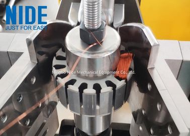 Außenstator-Spule-Windemaschine Bürstenloser Motor mit doppelten Stationen